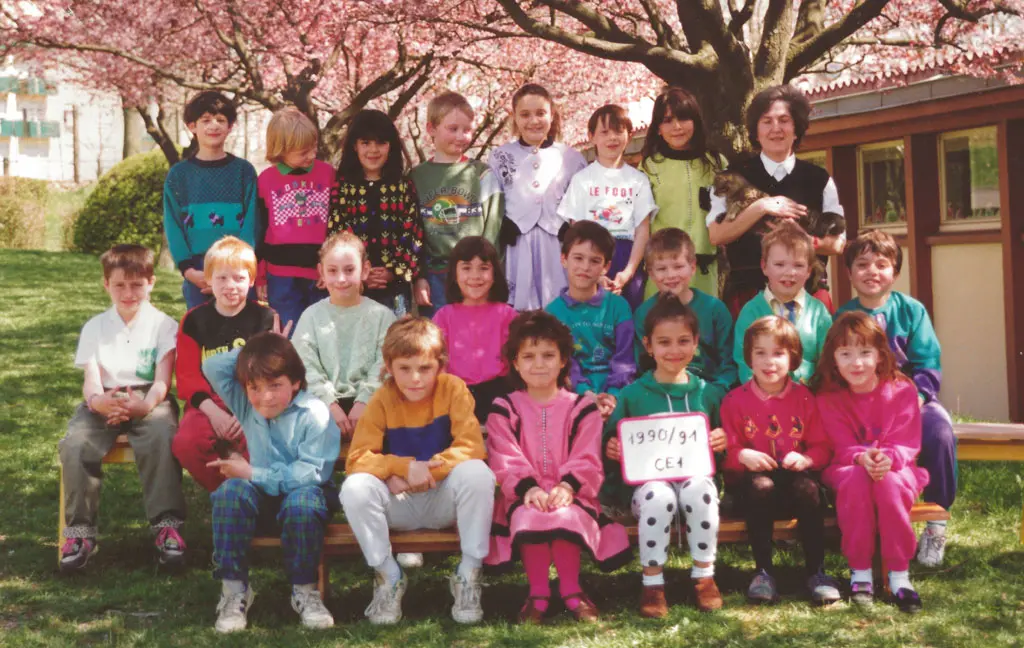 1990   1991 CE1 Mme Rauch