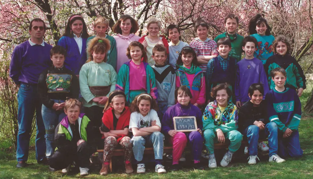 1991   1992 CM1 et CM 2 M. Briche