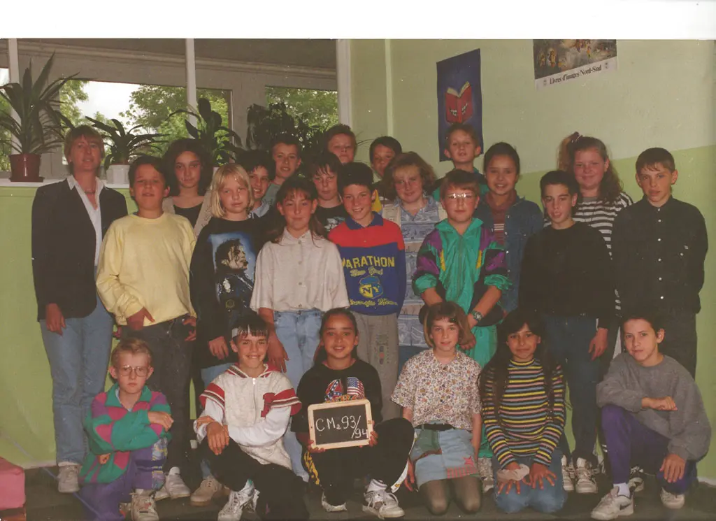 1993   1994 CM2 mme Baure