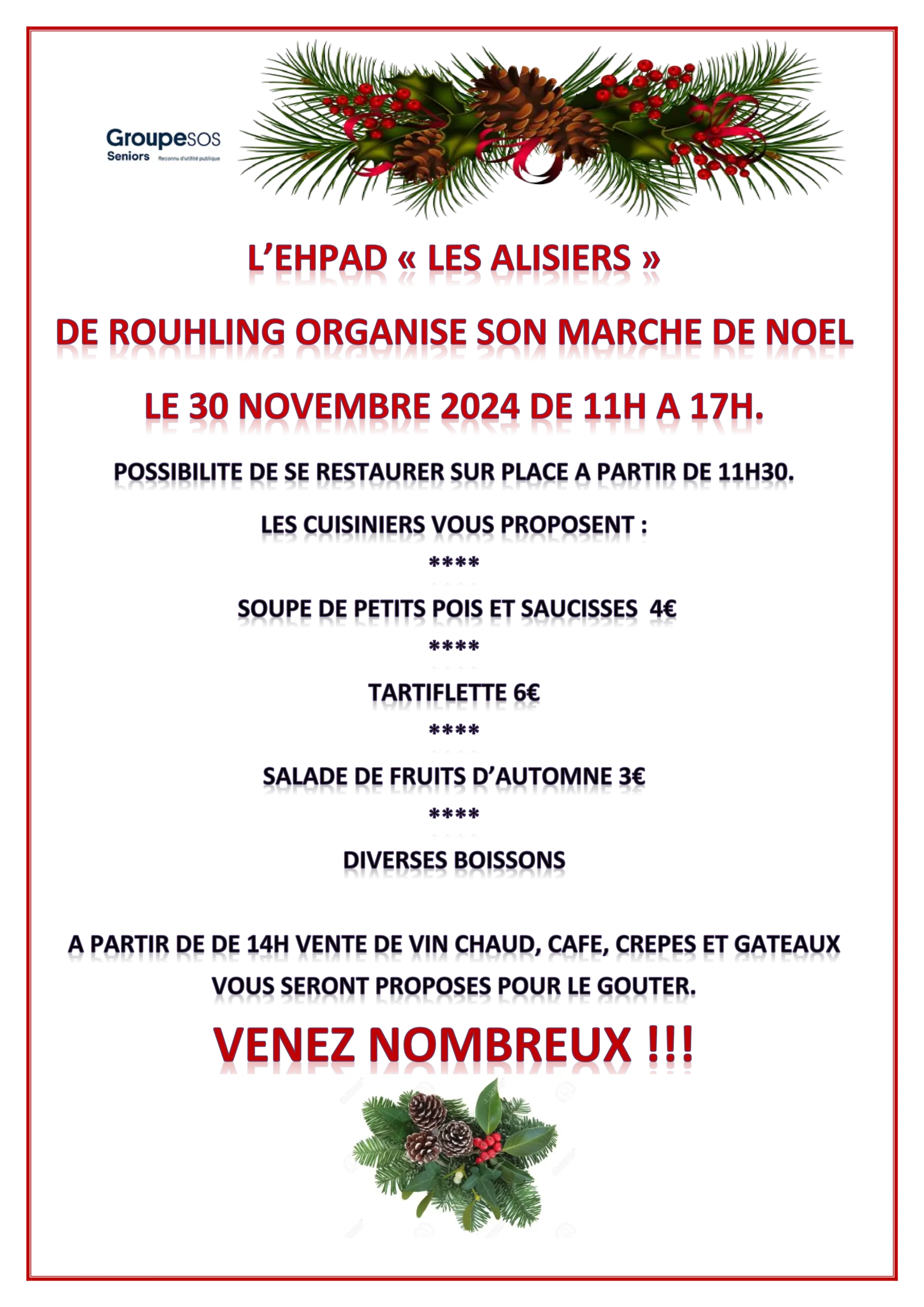 marche noel alisiers 2024